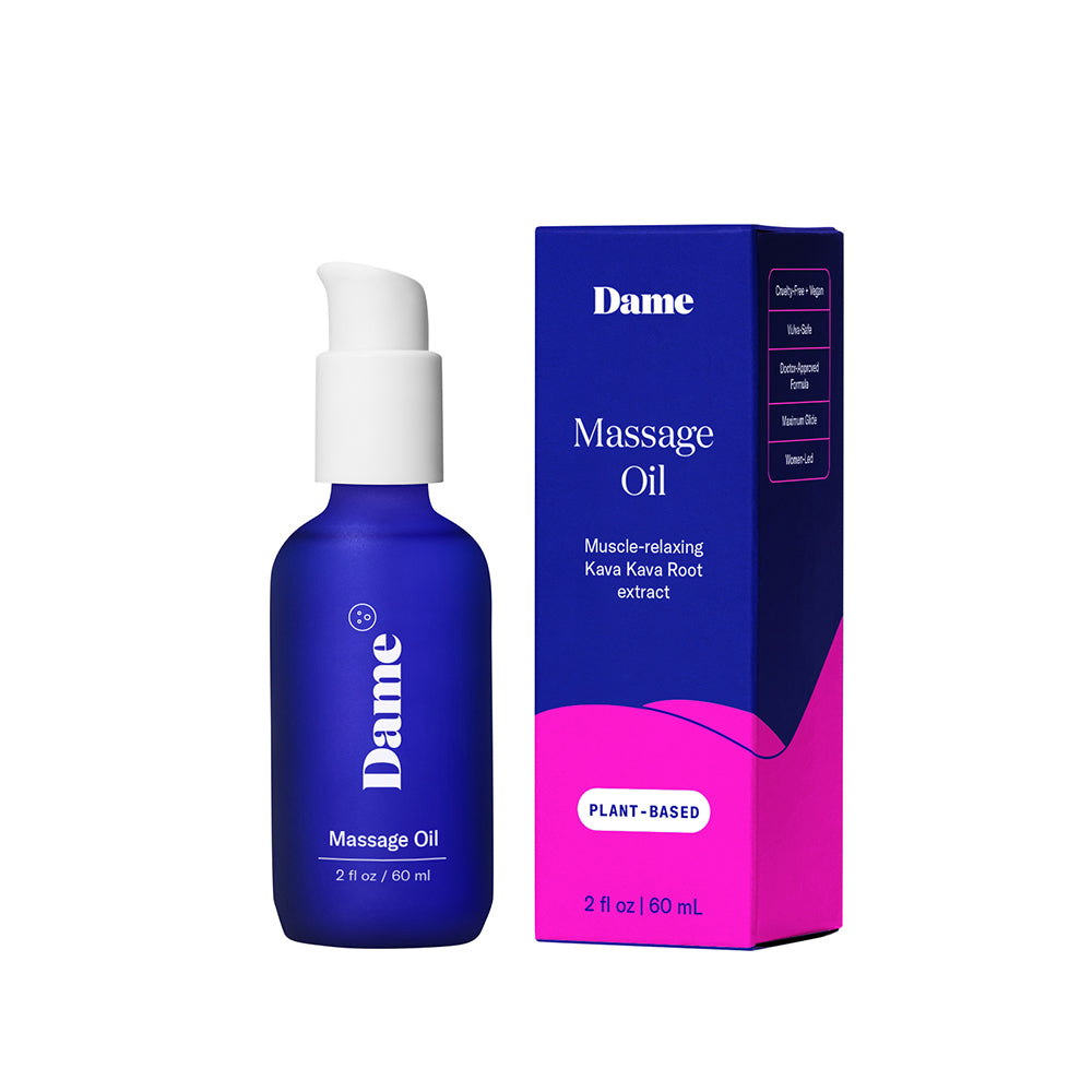 Dame - Dame Sex Oil Massage Oil 2 oz. - Lubricants, Creams & Glides - Liquid