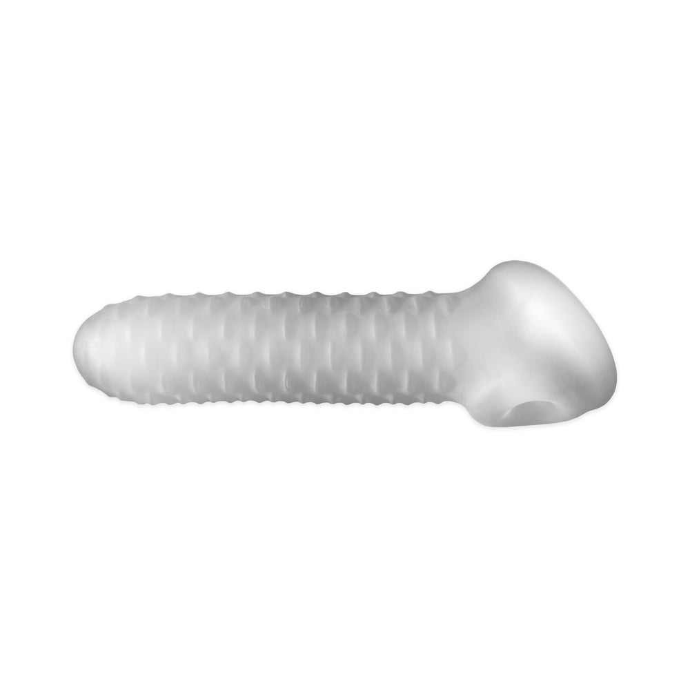 Perfect Fit - Perfect Fit Fat Boy Checker Box Sheath 6.5 in. Clear - Penis Extension & Sleeves