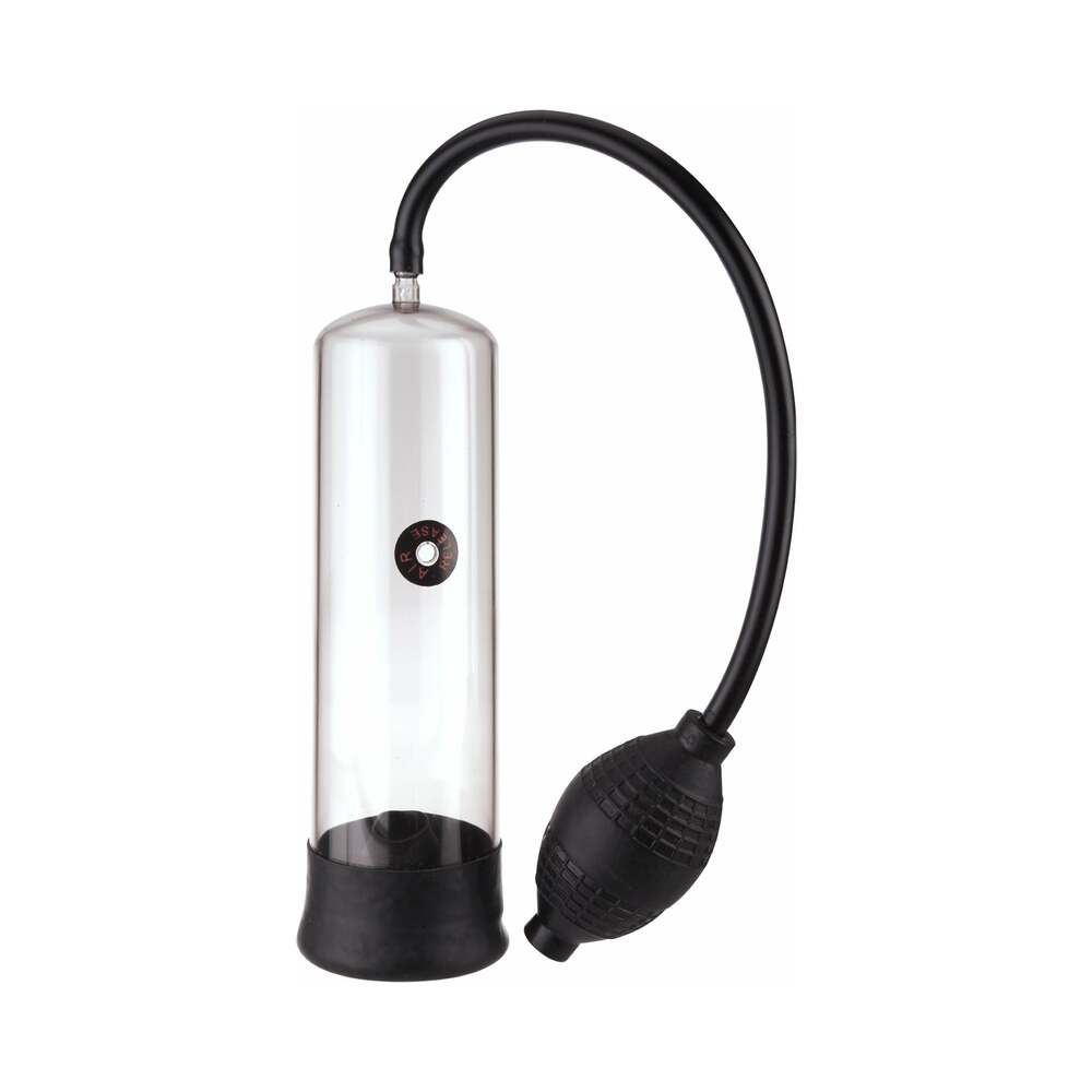 Pipedream - Pipedream Potent Developer Penis Pump Clear/Black - Pumps & Enlargers - TPE/TPR/Elastomers