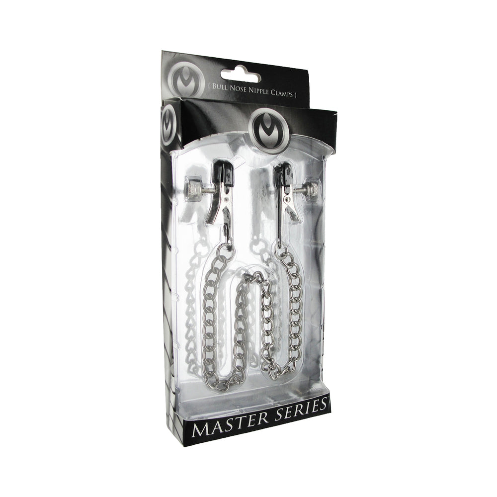 XR Brands - Master Series Ox Bull Nose Nipple Vice - Bondage & Fetish Toys - Vinyl