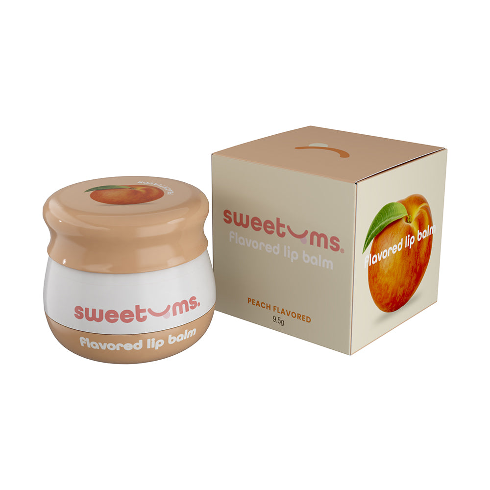 Sweetums - Sweetums Peach Flavored Lip Balm - Lubricants, Creams & Glides