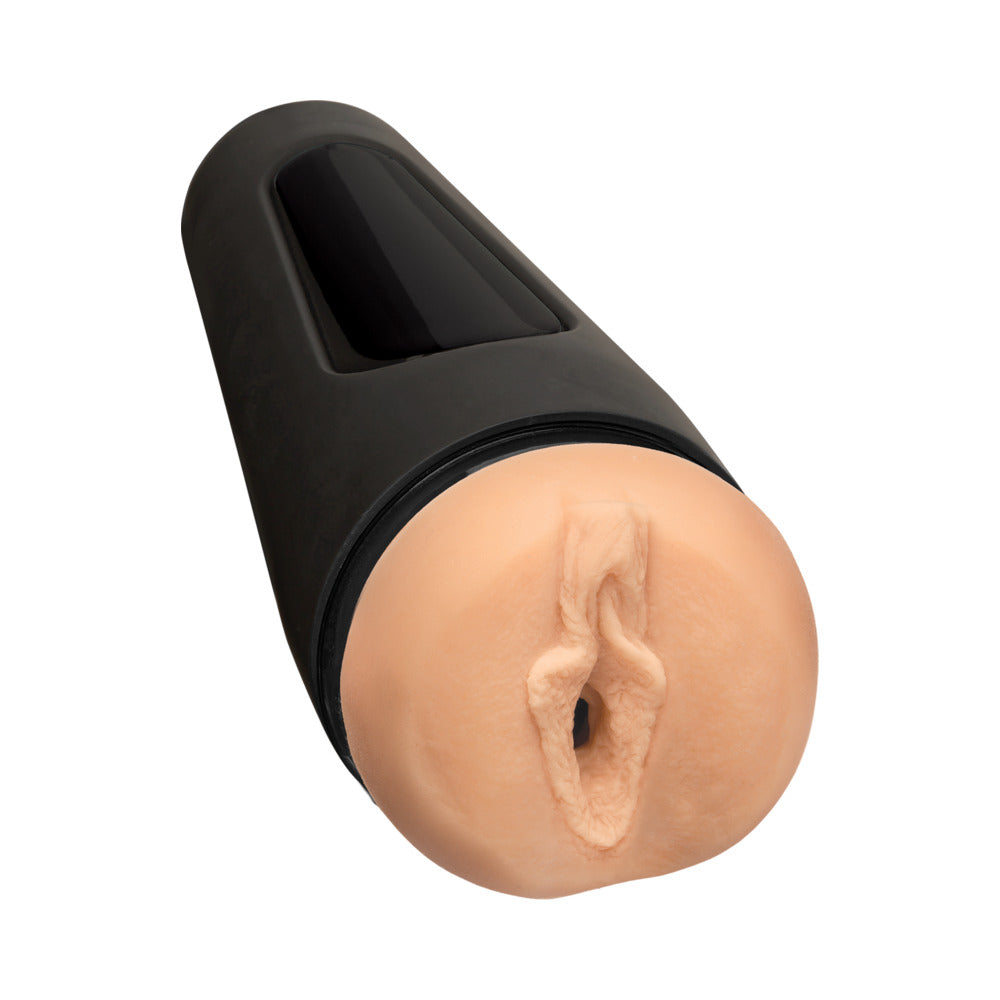 Doc Johnson - Main Squeeze Mia Malkova Vanilla - Masturbation Aids for Males - TPE/TPR/Elastomers