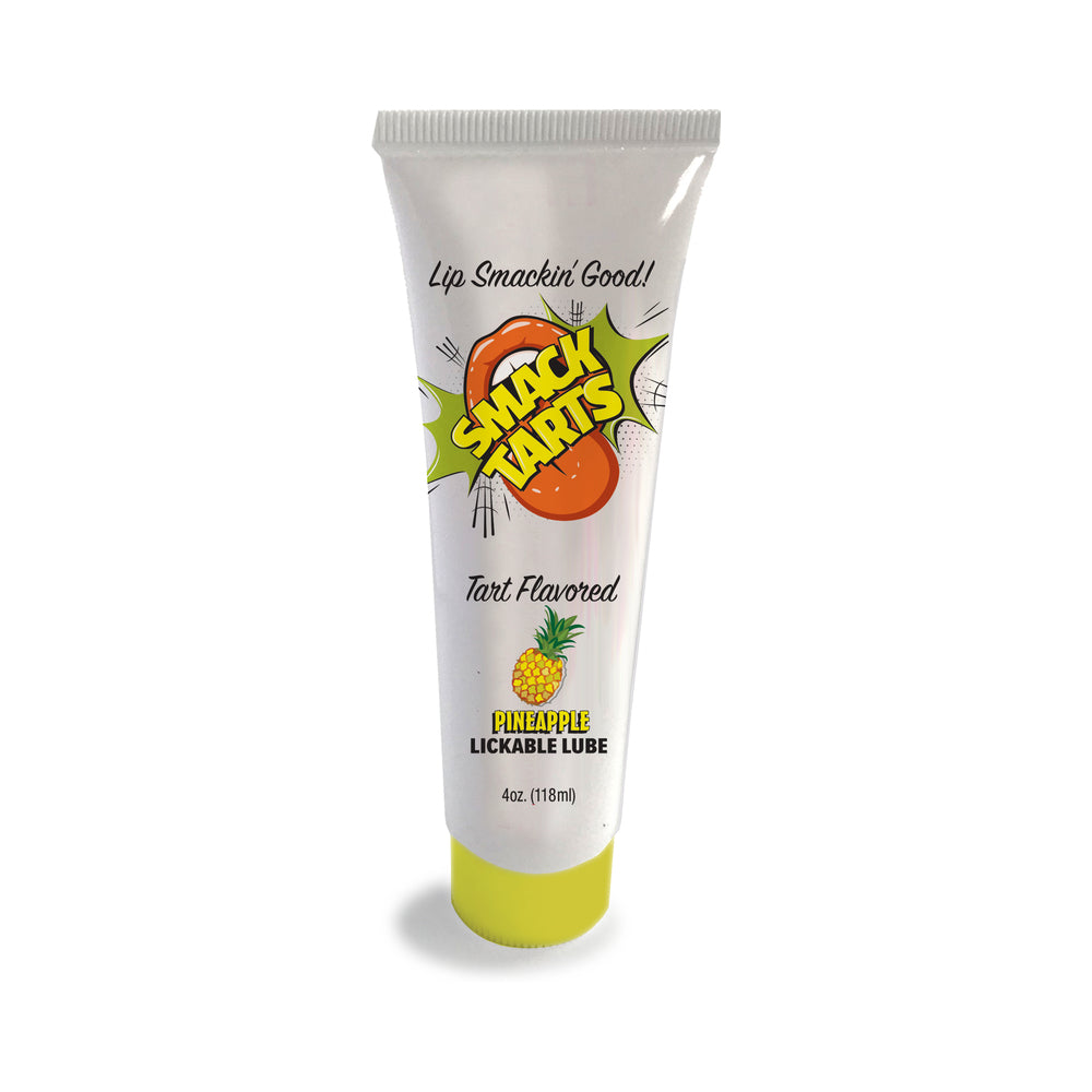 Little Genie - Smack Tarts Lickable Lube Sour Pineapple 2 oz. - Lubricants, Creams & Glides