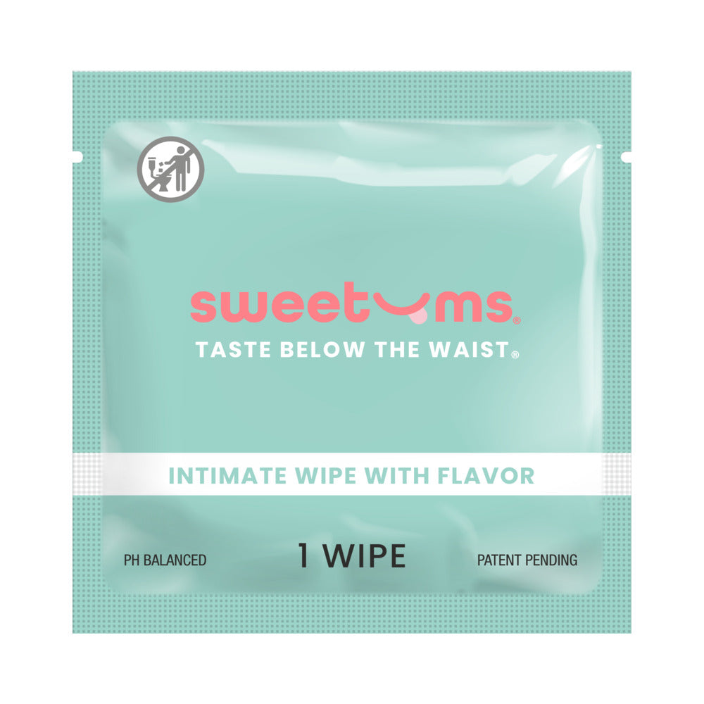 Sweetums - Sweetums Intimate Wipes Sweet Mint Flavor 10-Pack - General