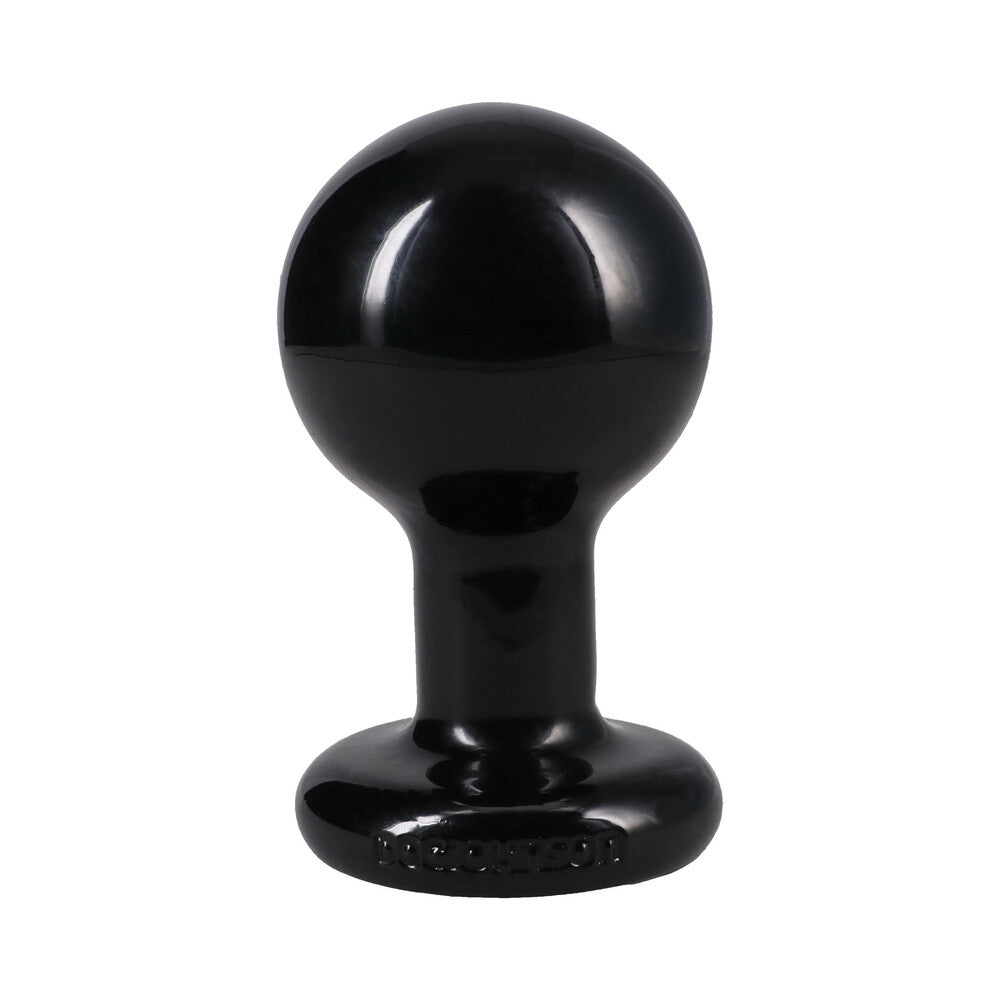 Doc Johnson - The Classic Round Butt Plug Black Medium - Anal Toys & Stimulators