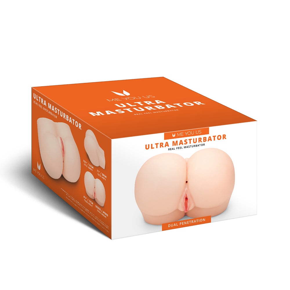 Me You Us - Me You Us Ultra Masturbator Vanilla - Masturbation Aids for Males - TPE/TPR/Elastomers