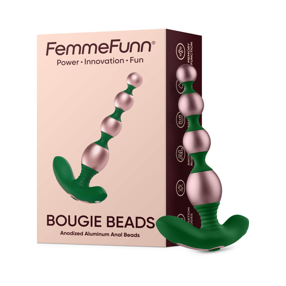 FemmeFunn - FemmeFunn Bougie Beads Rose Gold - Anal Toys & Stimulators