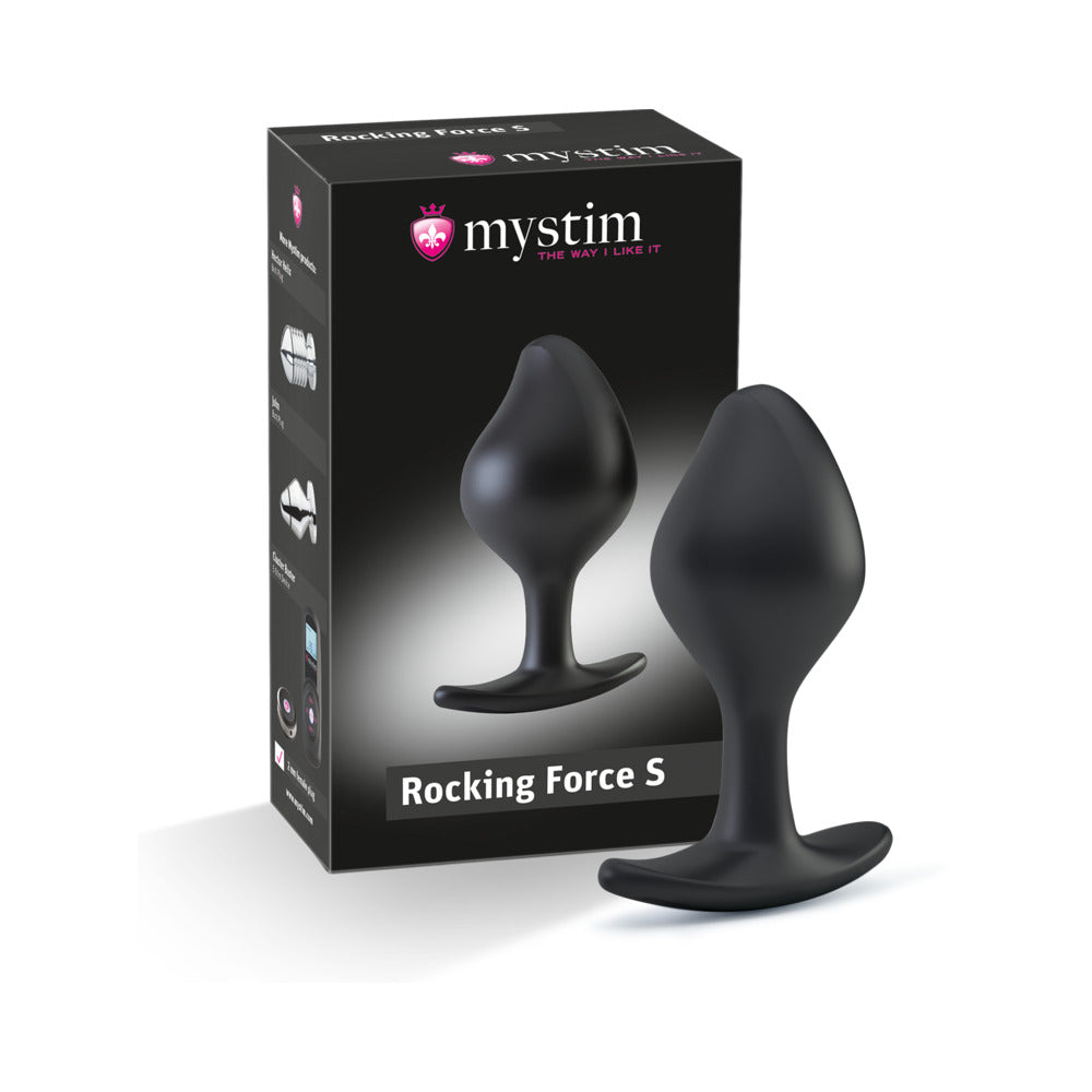 Mystim - Mystim Rocking Force Anal Plug Small - Bondage & Fetish Toys - Silicone