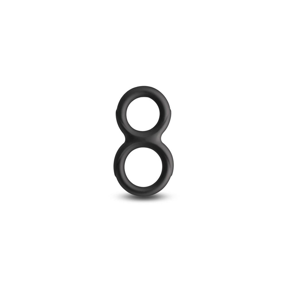 NS Novelties - Renegade Twofold Dual Cock Ring - Cockrings - Silicone