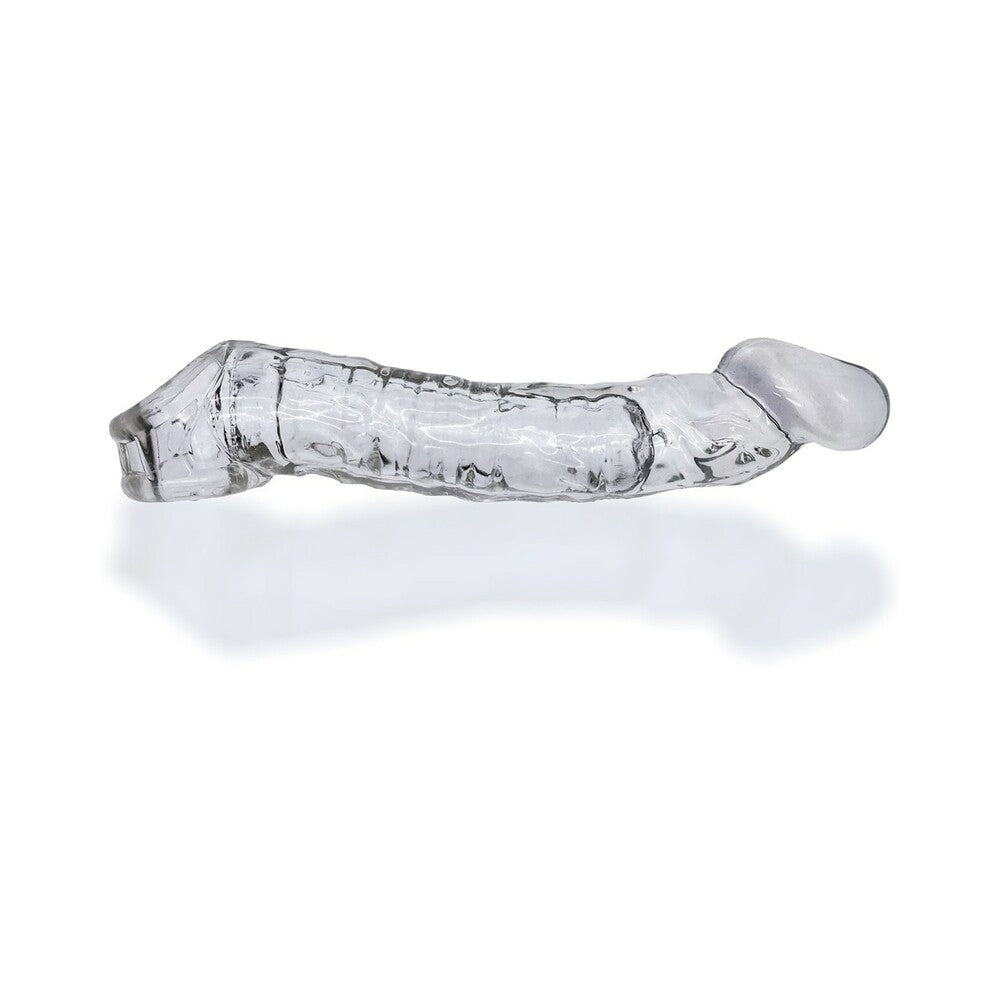 Oxballs - Oxballs Muscle Bandit Slimmest Muscle Cocksheath Clear - Penis Extension & Sleeves - TPE/TPR/Elastomers