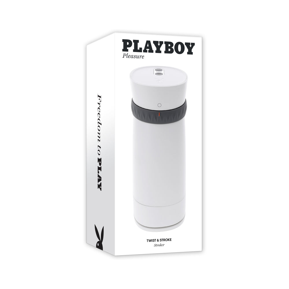 Playboy - Playboy Twist & Stroke Frost - Masturbation Aids for Males - TPE/TPR/Elastomers
