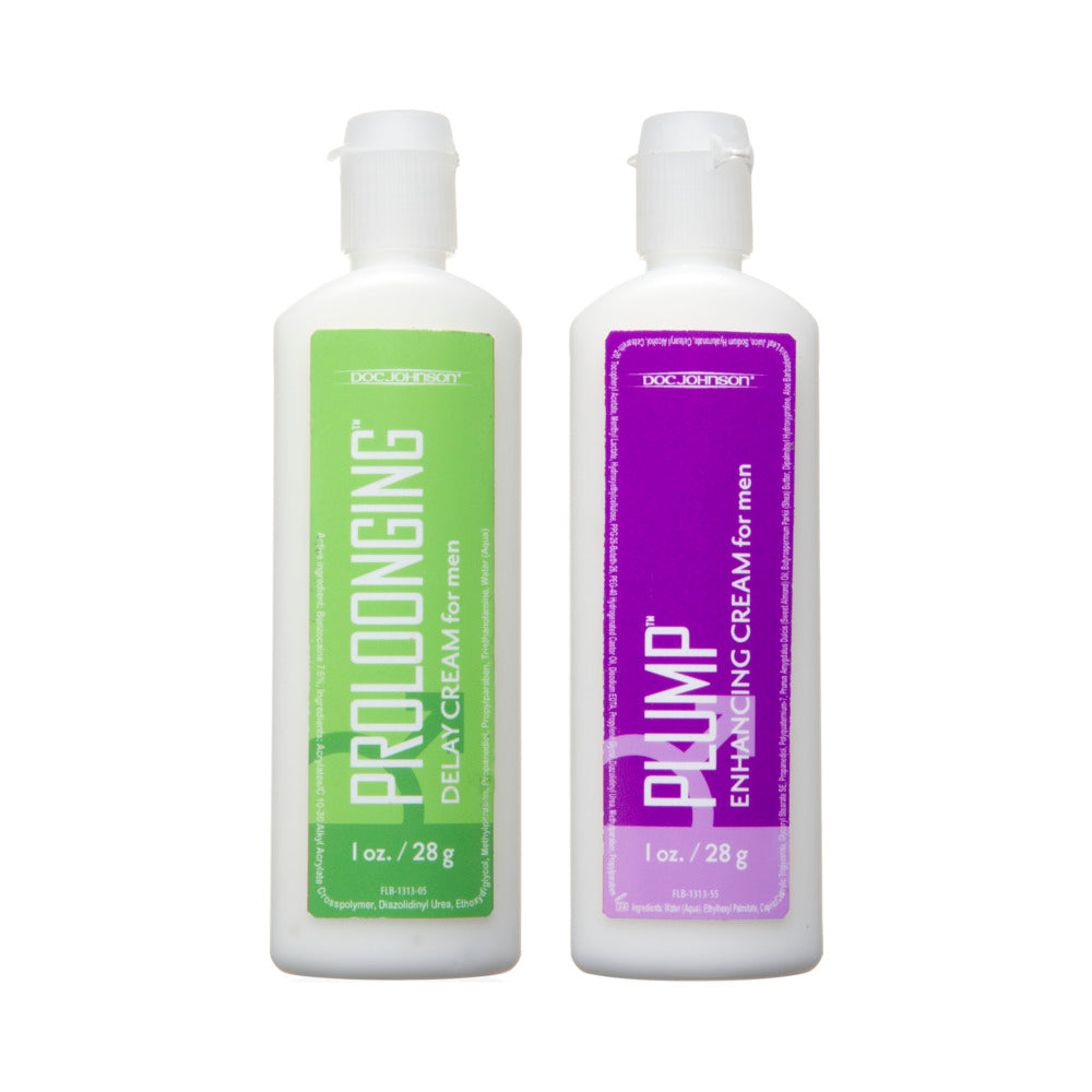 Doc Johnson - 2 Pack Proloonging + Plump - Supplements & Enhancers - Liquid