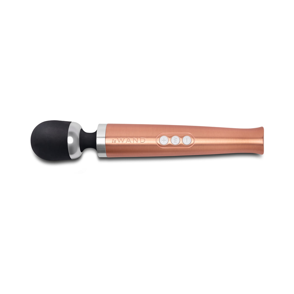 Le Wand - Le Wand Die Cast Rechargeable Massager Rose Gold - Vibrators - Silicone