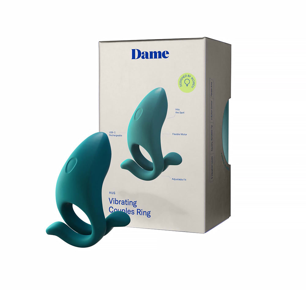 Dame - Dame Hug Vibrating Couples Ring Fir - Vibrators - Silicone