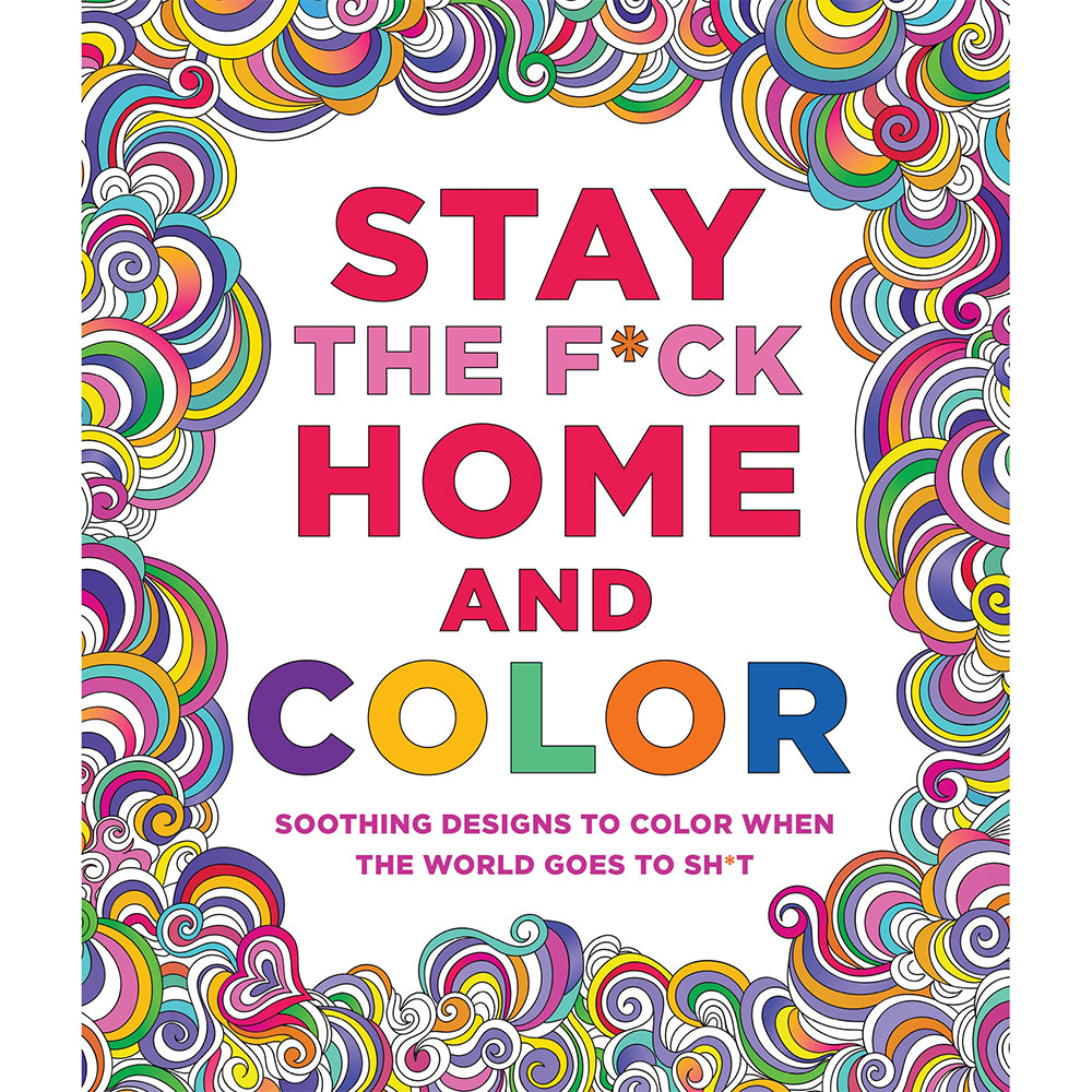 MPS - Stay the F*ck Home and Color Coloring Book - Novelties & Games - Paper