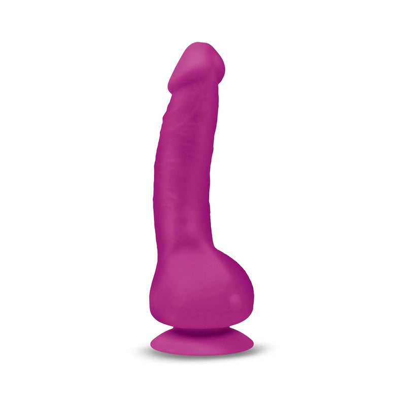 GVibe - Gvibe Greal MINI 7 in. Vibrating Dildo Fuchsia - Dildos - Silicone