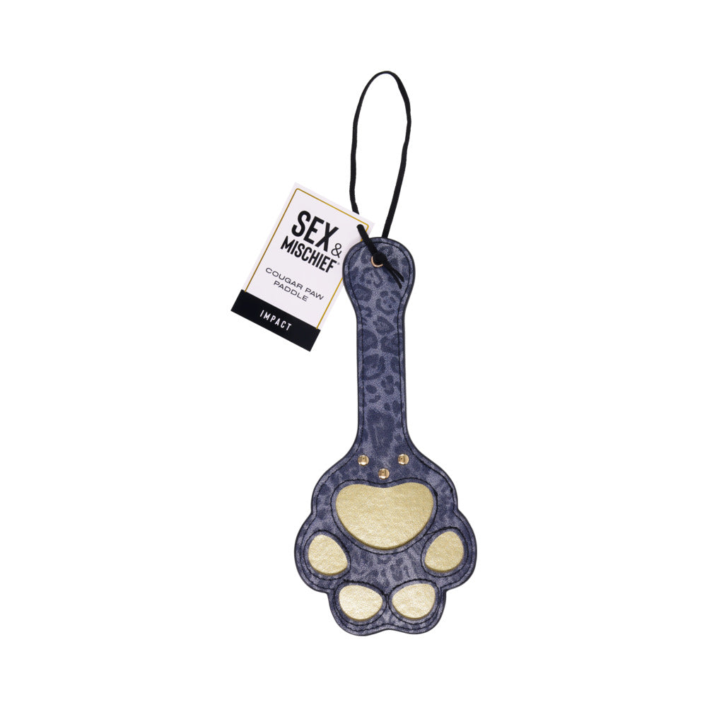 Sportsheets - Sportsheets Sex & Mischief Cougar Paw Paddle - Bondage & Fetish Toys - Polyurethane