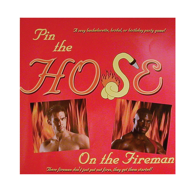 Little Genie - Pin The Hose On The Fireman Game - Novelties & Games