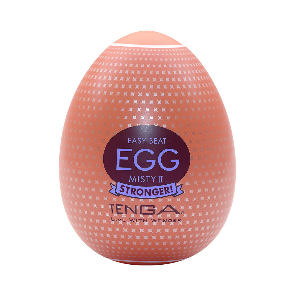 Tenga - Tenga EGG Misty II - Masturbation Aids for Males - TPE/TPR/Elastomers