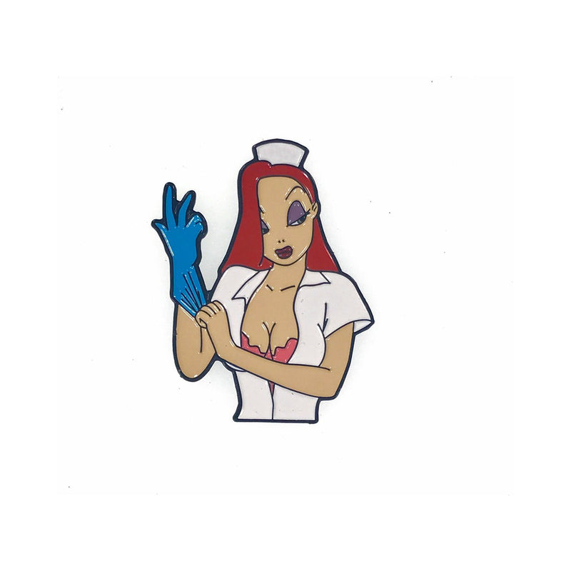 Geeky & Kinky - Geeky & Kinky Nurse Jess Enamel Pin - Novelties & Games - Metal