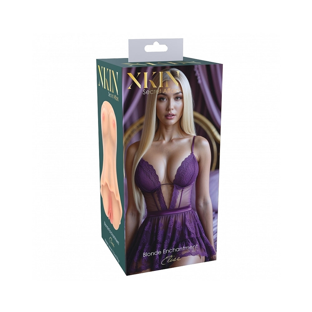 Shots - Xkin Secret Affairs Elise Stroker Beige - Masturbation Aids for Males