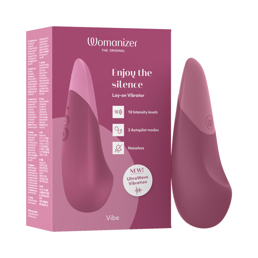 Womanizer - Womanizer Vibe Dusky Pink - Vibrators - Silicone