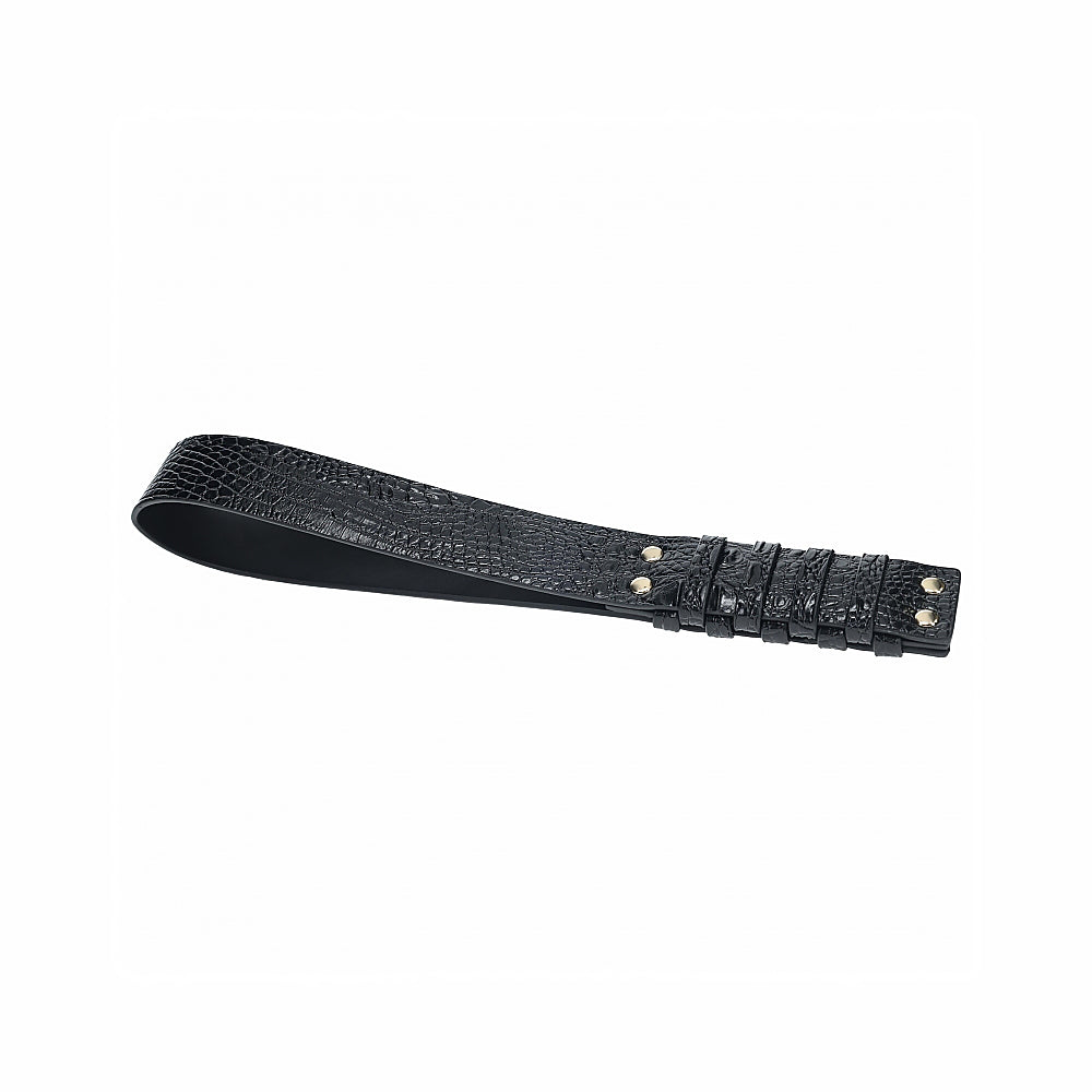 Shots - Ouch! International Rome Collection Paddle - Bondage & Fetish Toys - Leather