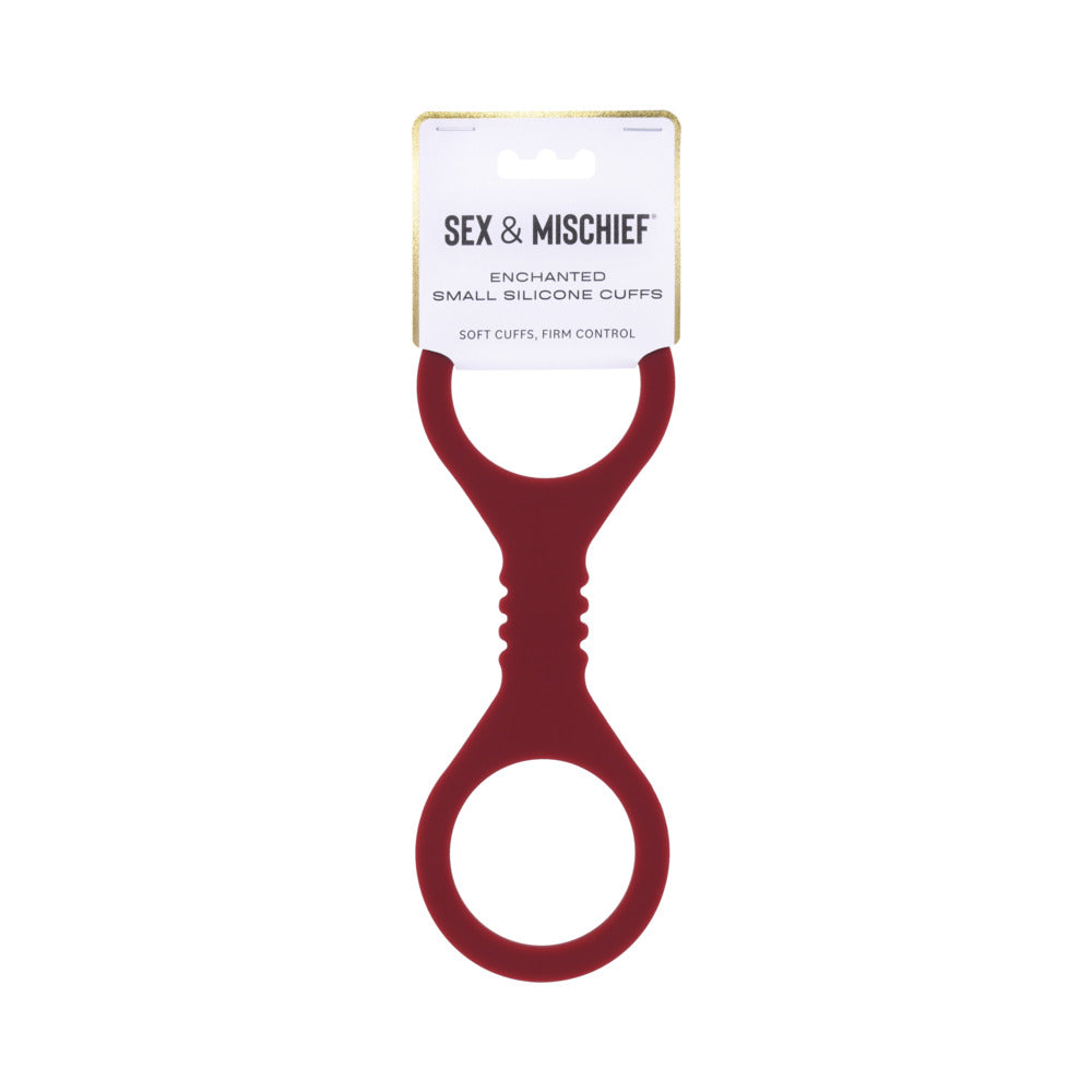 Sportsheets - Sportsheets Sex & Mischief Enchanted Small Silicone Cuffs - Bondage & Fetish Toys