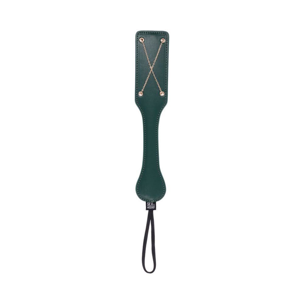Sportsheets - Sportsheets Sex & Mischief Indica Chain Impressions Paddle - Bondage & Fetish Toys