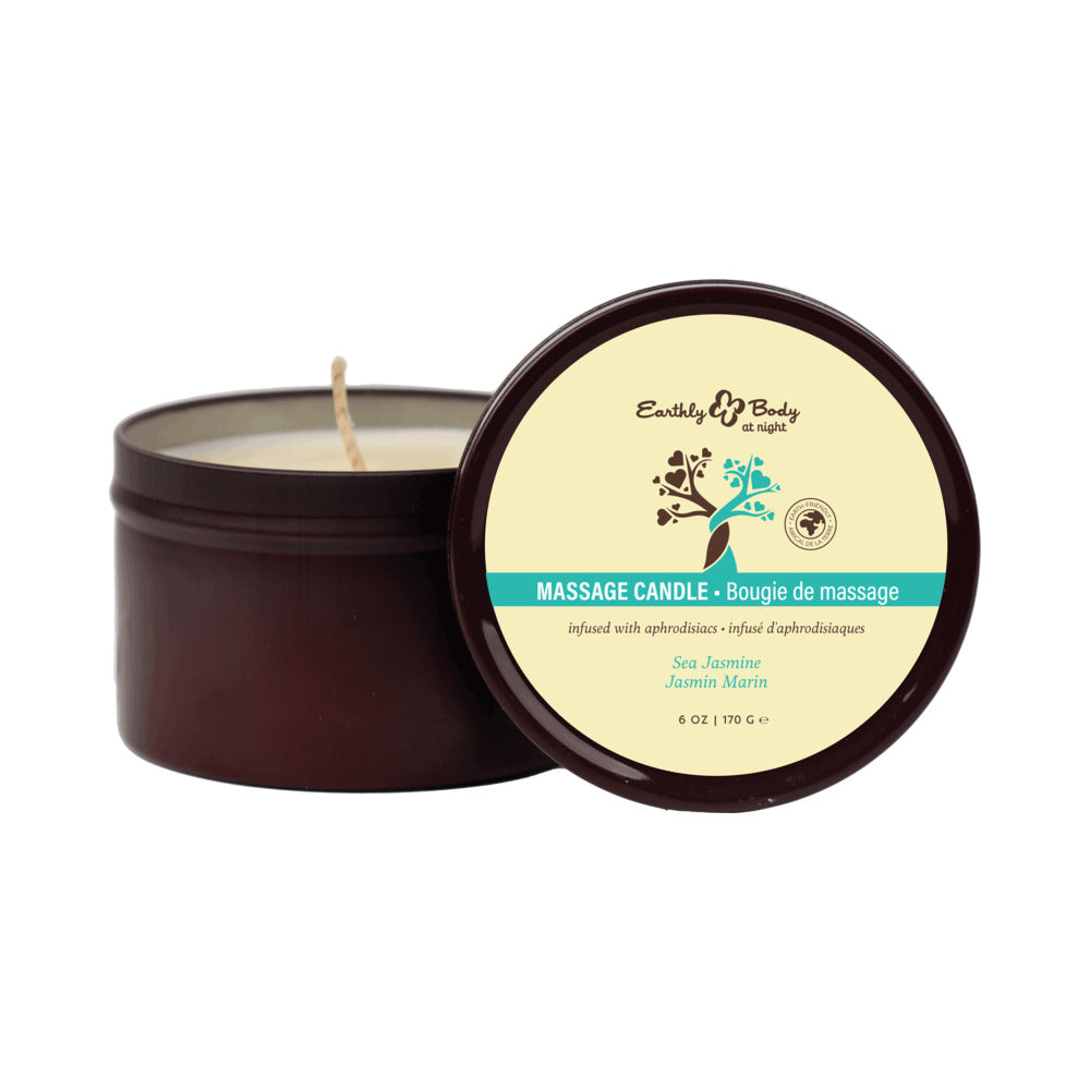 Earthly Body - Earthly Body at Night Aphrodisiac Collection Candle Sea Jasmine 6 oz. - General