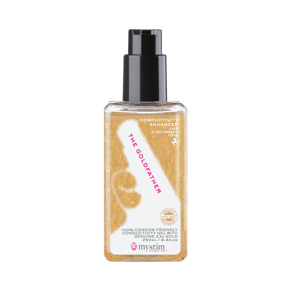 Mystim - Mystim The Goldfather Conductivity Enhancer 8.4 oz - Bondage & Fetish Toys - Gel