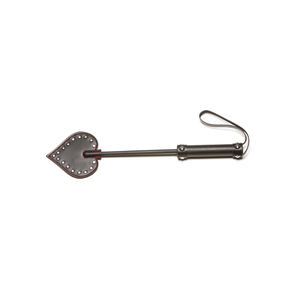 Allure Lingerie - Allure X-Play Spade Crop - Bondage & Fetish Toys - PVC
