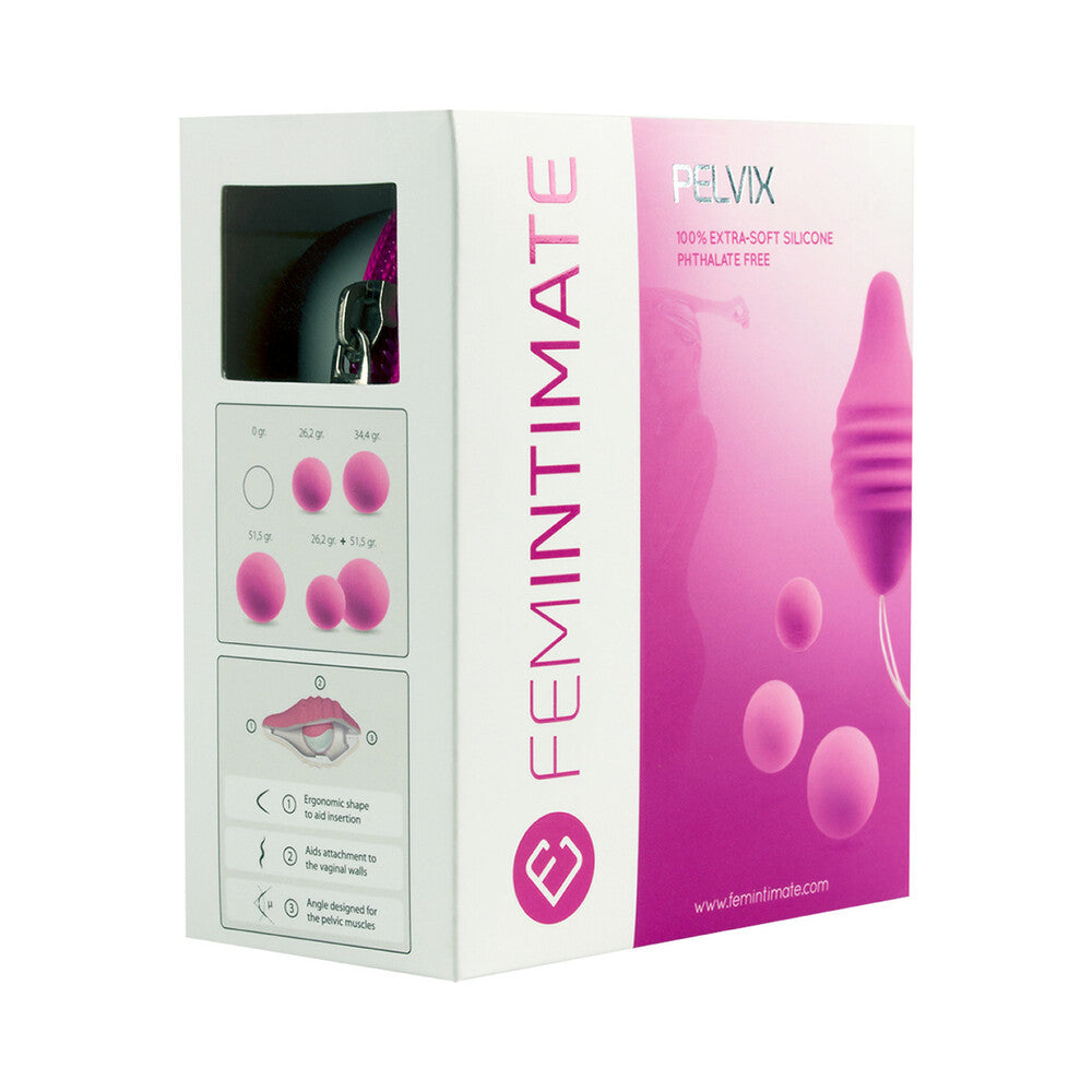 Doc Johnson - FEMINTIMATE Pelvix Kegel Exerciser - Sexual Wellness - Silicone