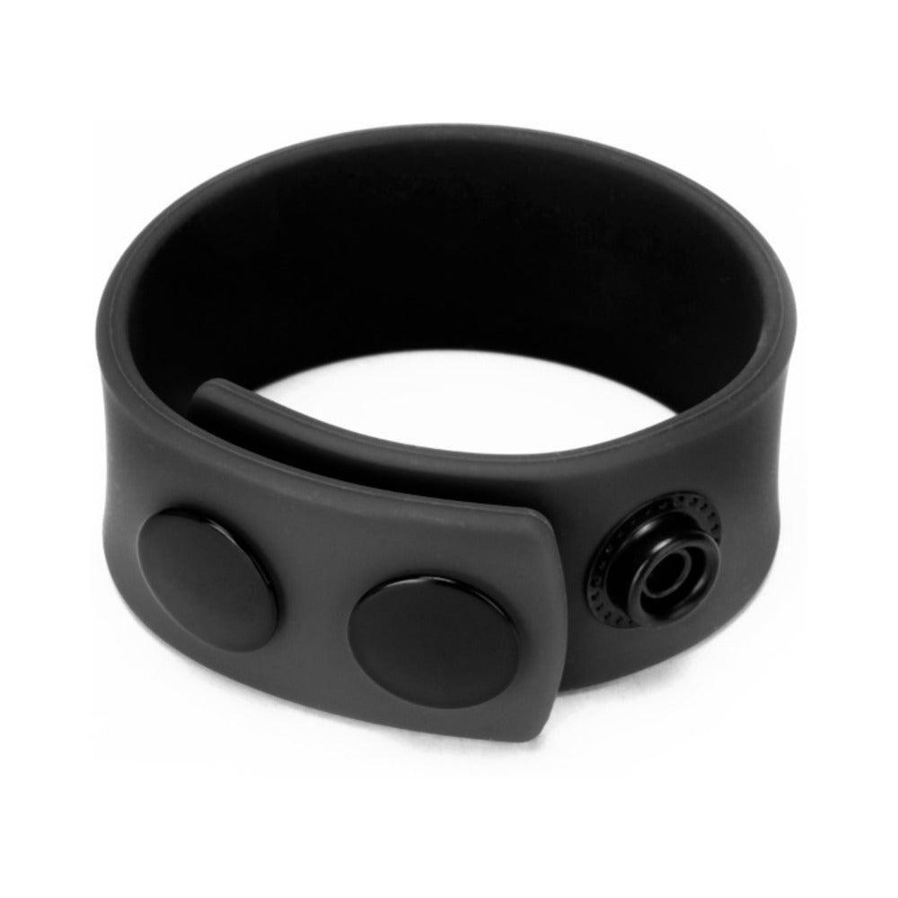 Prowler RED - Prowler RED Silicone Cock Strap Black - Cockrings - Silicone