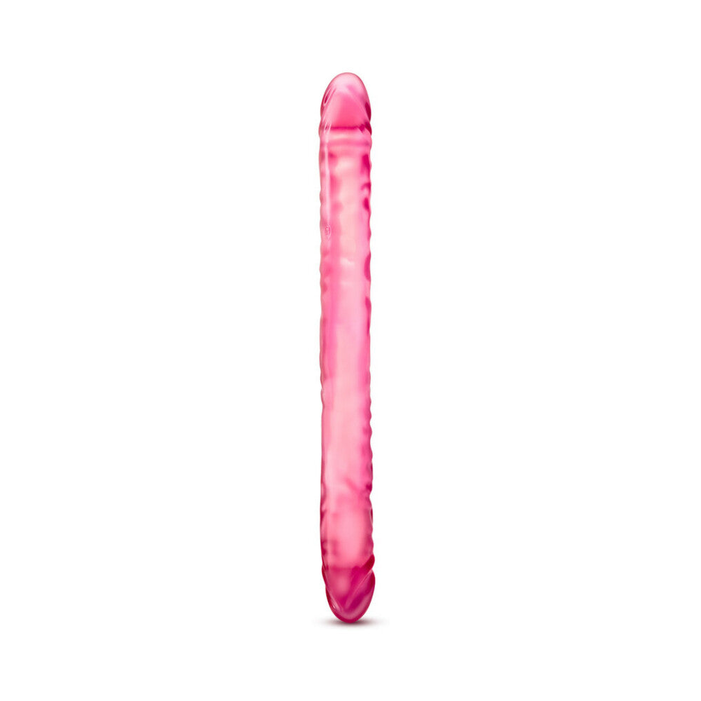 Blush - B Yours 18 in. Double Dildo Pink - Dildos - PVC