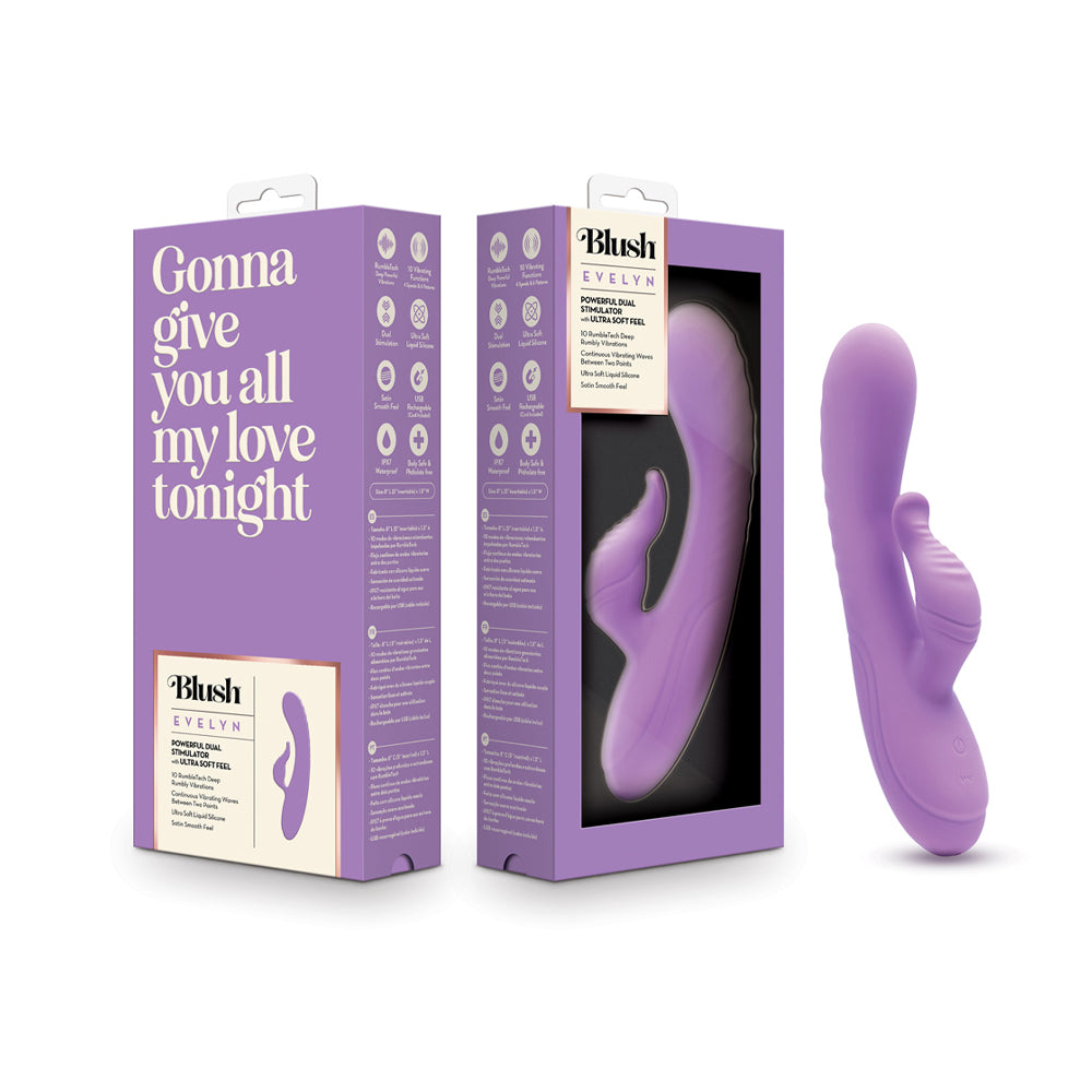 Blush - Blush Evelyn Purple - Vibrators - Silicone