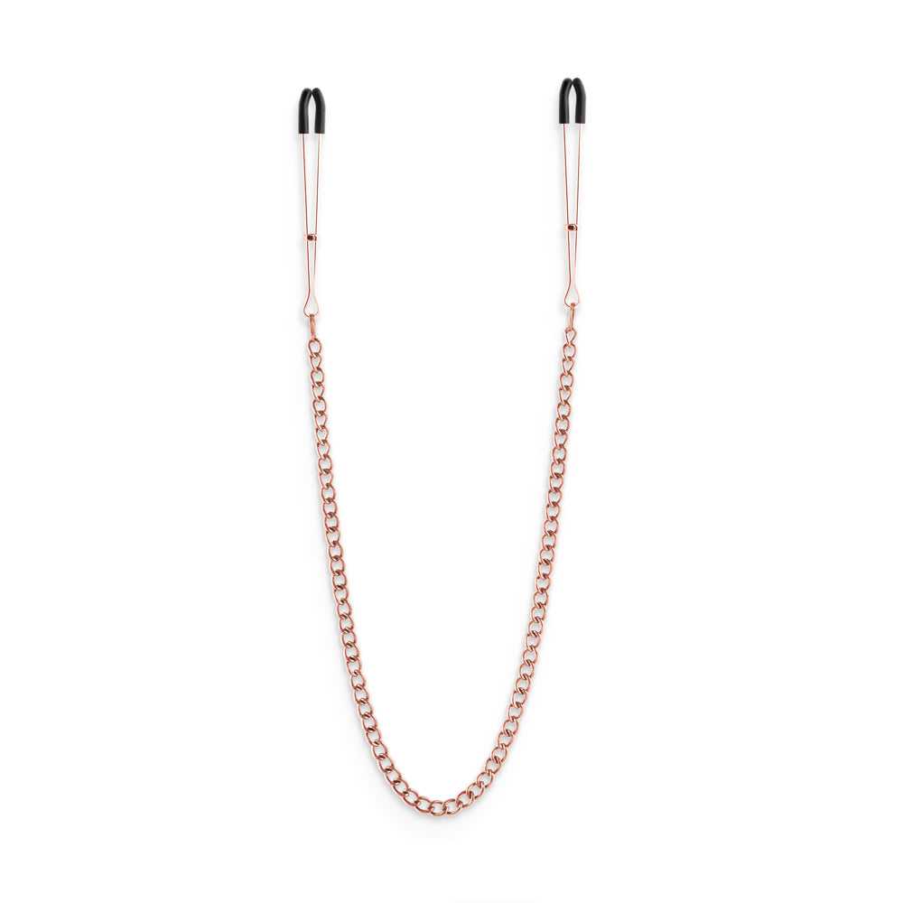 NS Novelties - Bound Nipple Clamps DC3 Rose Gold - Bondage & Fetish Toys - Metal