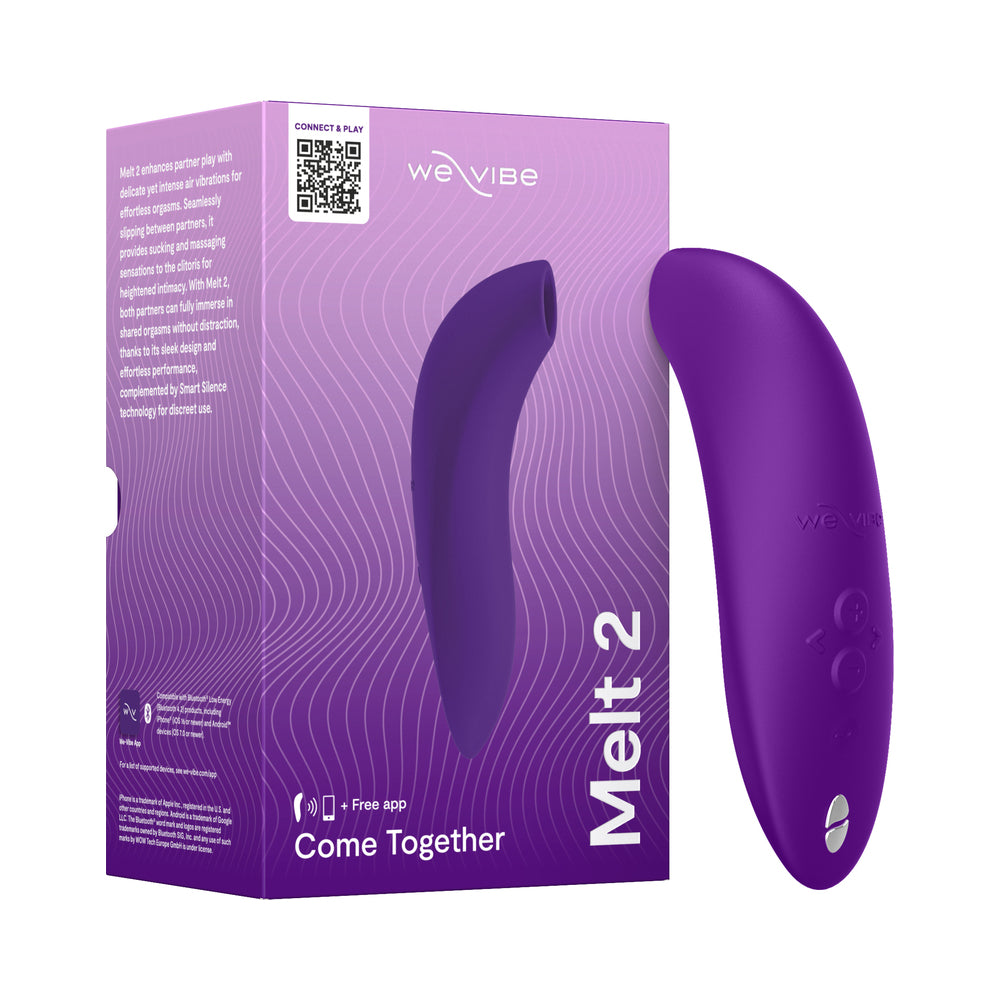 We-Vibe - We-Vibe Melt 2 Pleasure Air Clit Stim Purple - Vibrators - Silicone