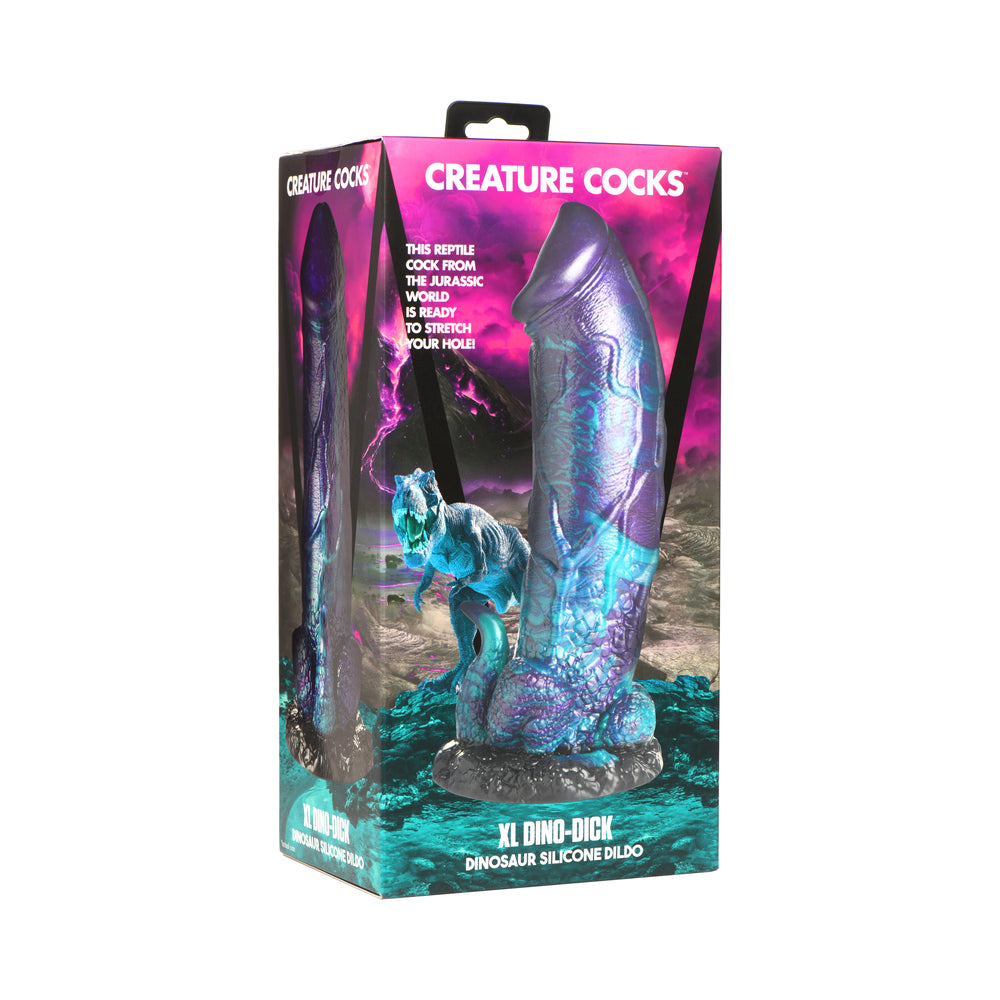 XR Brands - Creature Cocks XL Dino Dick Dinosaur Silicone Dildo - Dildos - Silicone
