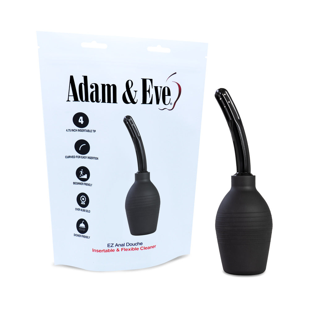 Adam & Eve - Adam & Eve EZ Anal Douche (Bag Packaging) - Sexual Wellness - Jelly/Rubber