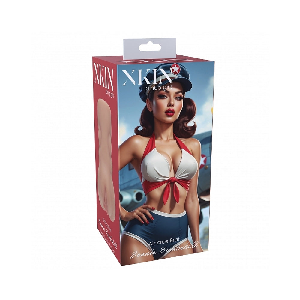 Shots - Xkin Pinup Girls Bonnie Bombshell Stroker Tan - Masturbation Aids for Males