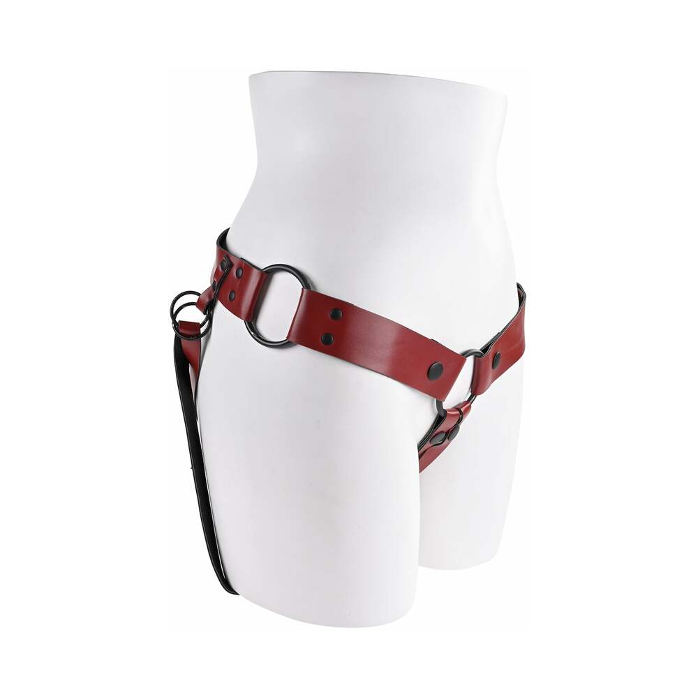 Sportsheets - Sportsheets Saffron Monte Adjustable Strap-On Harness - Harnesses & Strap-Ons - Polyurethane