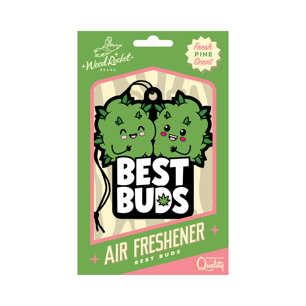 Wood Rocket - Wood Rocket Air Freshener Best Buds - Novelties & Games - Paper