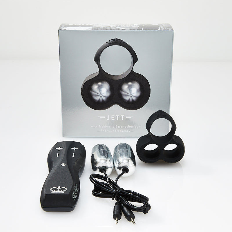 Hot Octopuss - Hot Octopuss Jett Remote-Controlled Penis Vibrator Black - Vibrators - Silicone