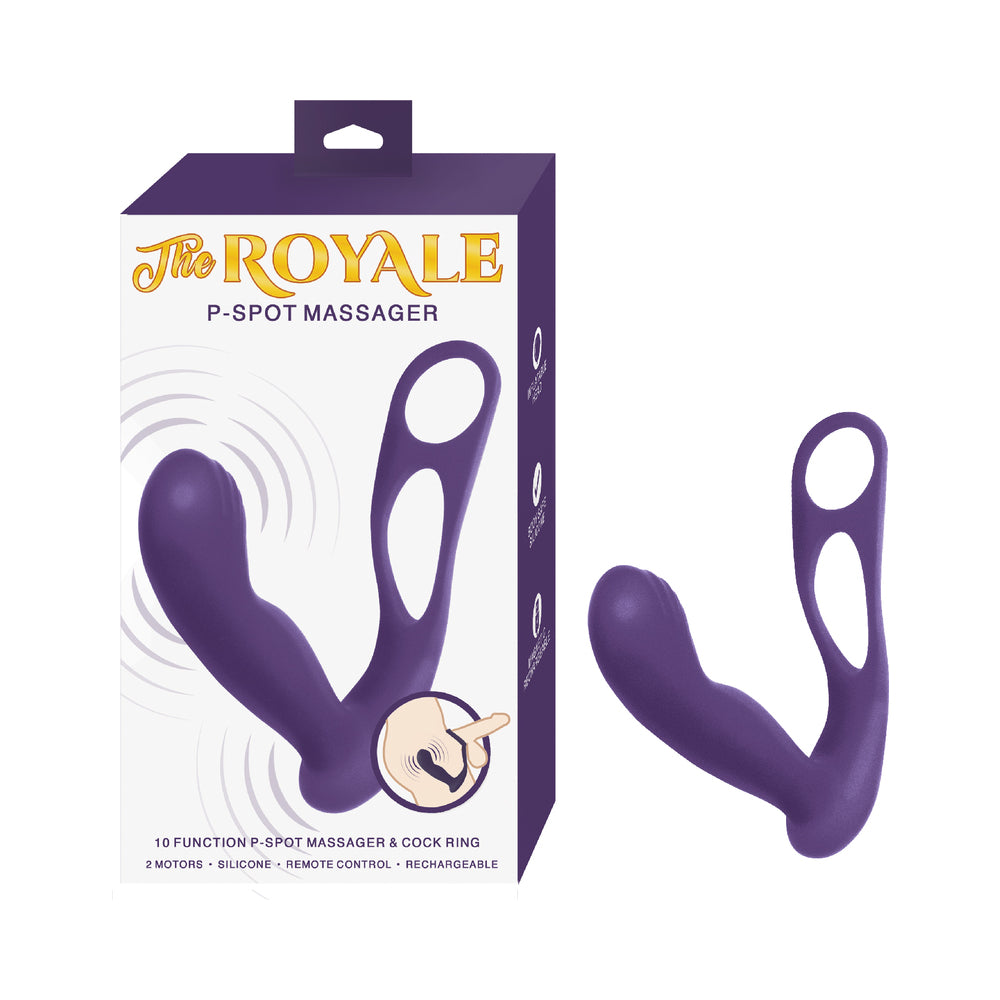 Nasstoys - The Royale P-Spot Massager Purple - Anal Toys & Stimulators