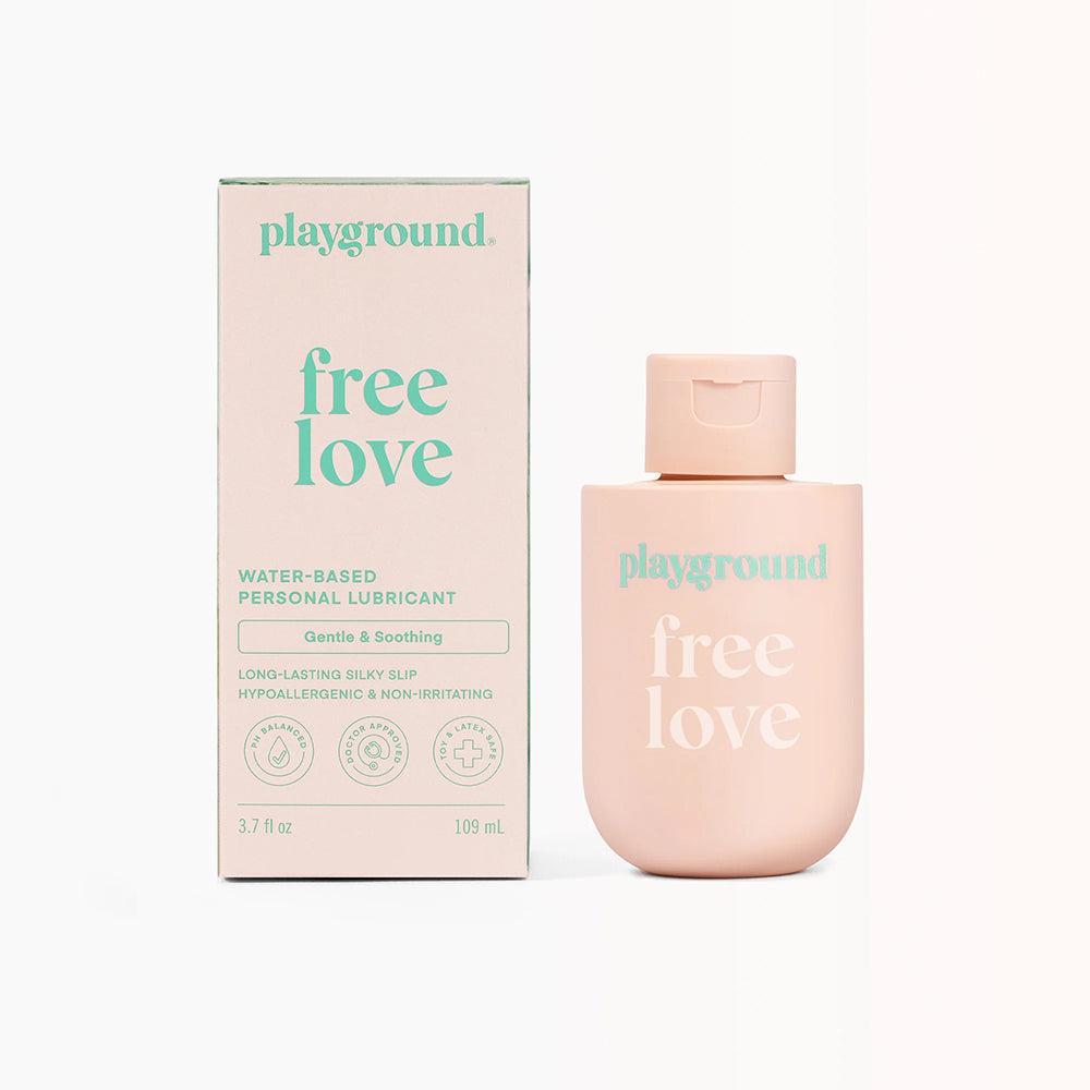 Playground - Playground Free Love Extra-Gentle Water-Based Personal Lubricant 3.7 oz. - Lubricants, Creams & Glides - Liquid