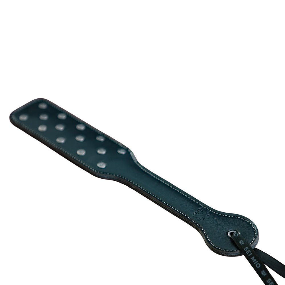 Creative Conceptions - SEI MIO Studdy Hard Punishment Paddle with Metal Studs - Bondage & Fetish Toys