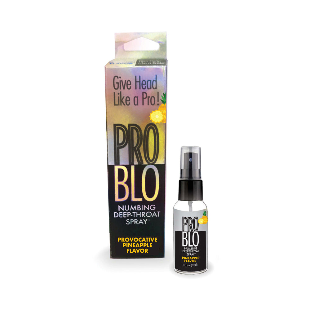 Little Genie - Problo Deep Throat Spray Pineapple 1 oz. - Supplements & Enhancers