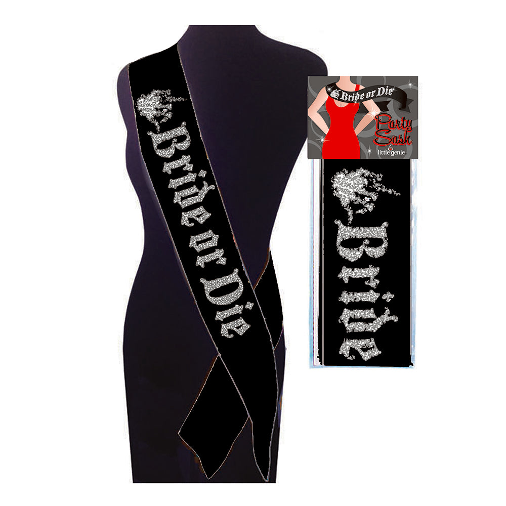 Little Genie - Bride Or Die Party Sash - General