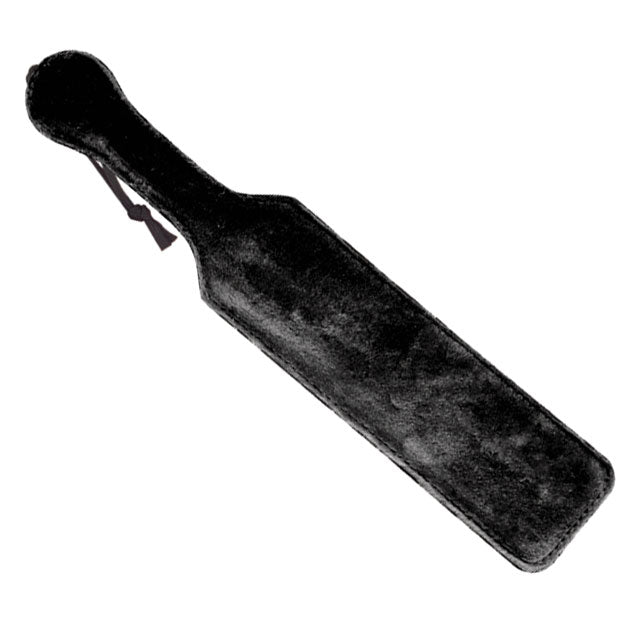 Sportsheets - Sportsheets Dual-Sided Leather & Fur Paddle - Bondage & Fetish Toys - Leather